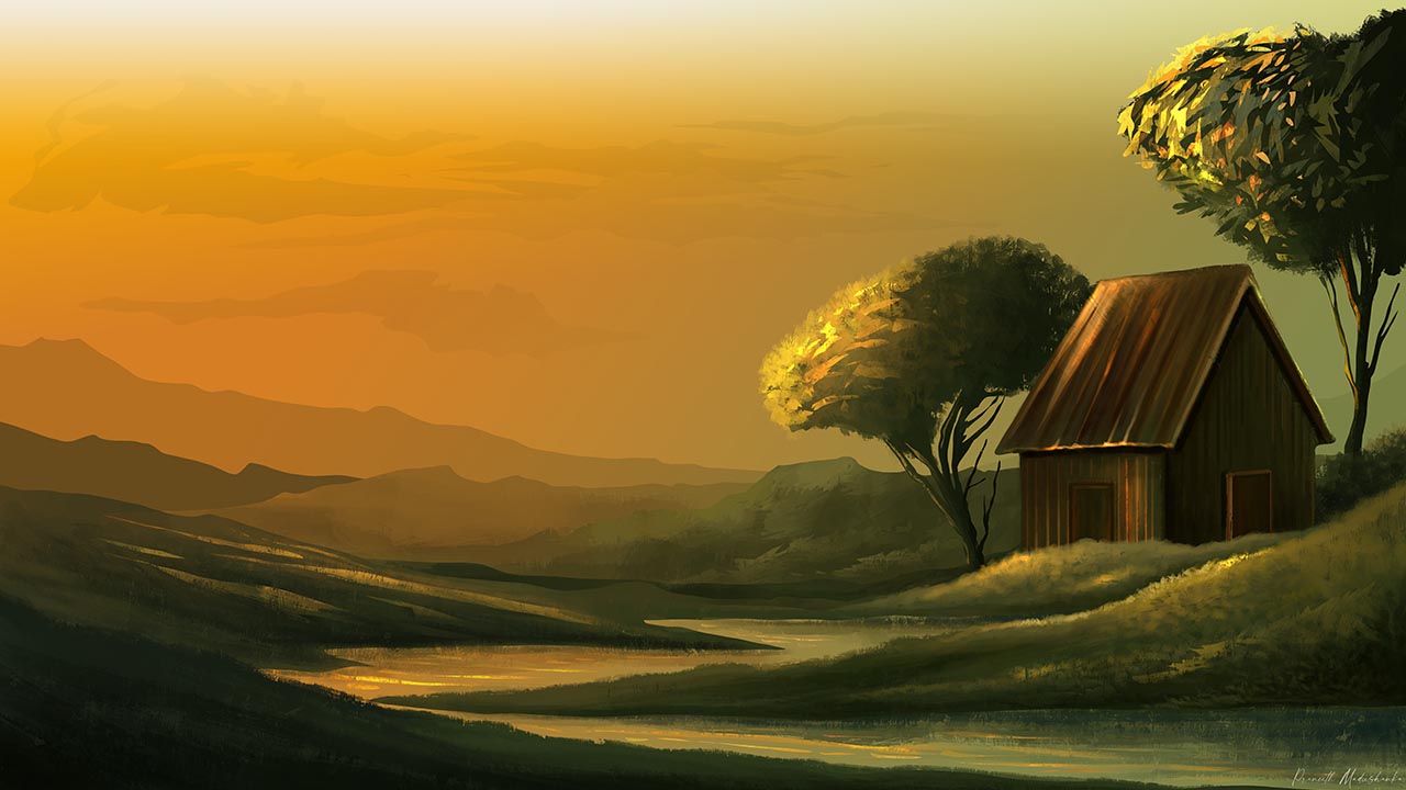 landscape illustration
